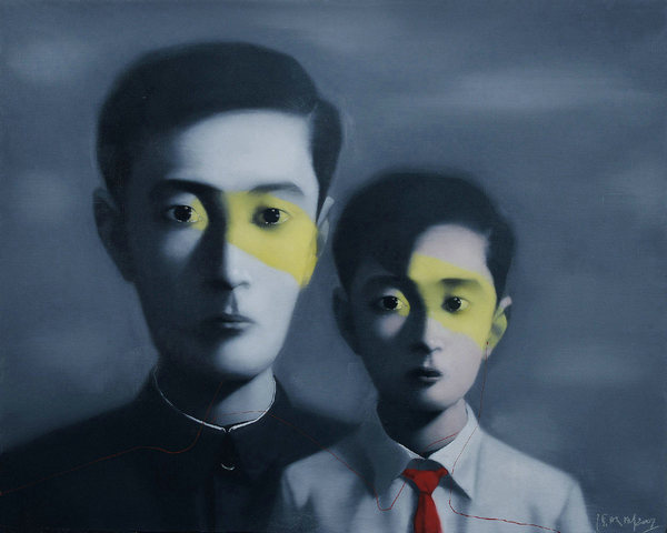 Fathers depicted by famous Chinese painters