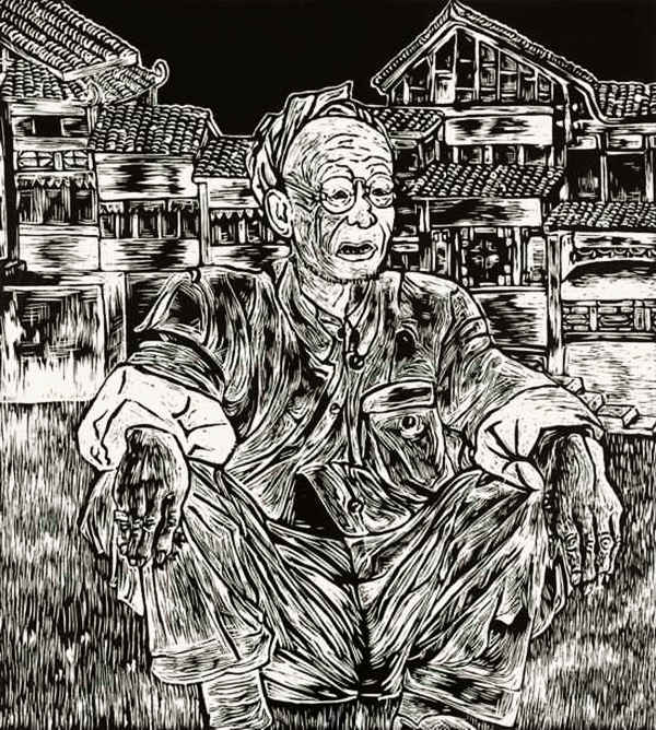 Mysterious world in children's paintings