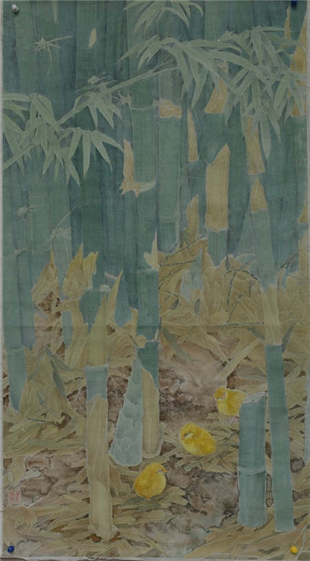 Botanical garden forms inspiration for art display