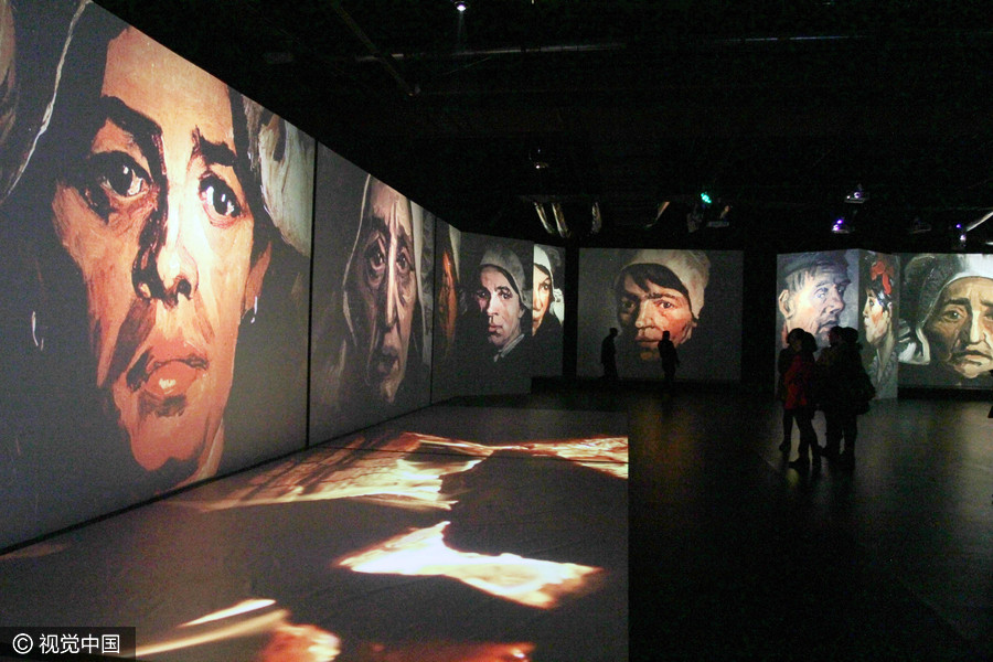 Van Gogh's art comes alive in Wuhan exhibition
