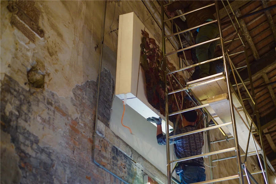 Chinese put finishing touches on exhibition at Venice Biennale