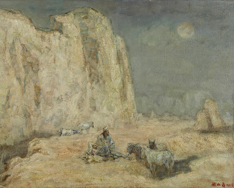 Xi'an artist donates works to Beijing museum