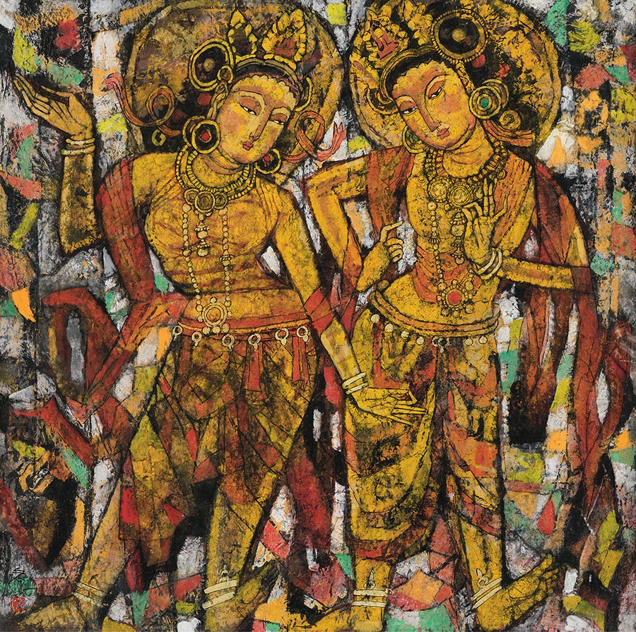 Exhibition showcases Zhao Junsheng's works