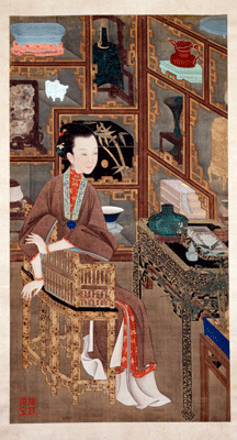 Beauties from ancient paintings come alive