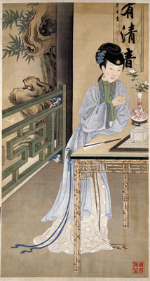 Beauties from ancient paintings come alive