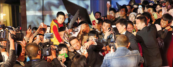 Faces of Hollywood in China