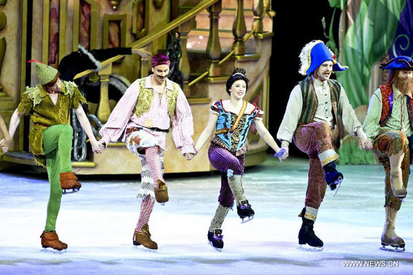 Disney on Ice brings adventure to Dalian