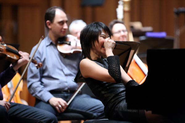 In tune and top of her game