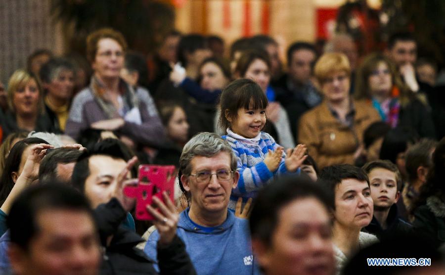 Gala celebrating Chinese New Year held in Belgium