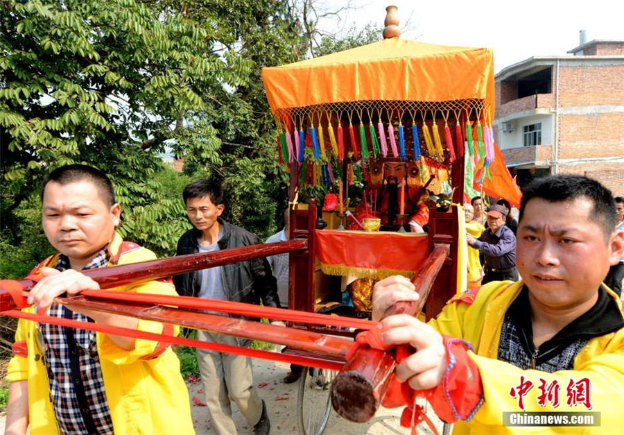 Sacrifice to heaven ceremony held in Fujian