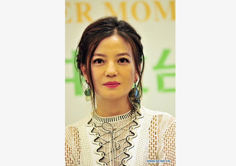 Zhao Wei in Singapore to promote 'Tiger Mom'