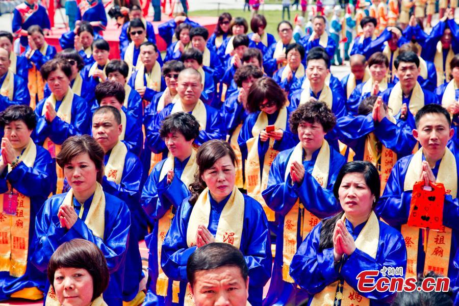 Ceremony held to mark 1,055th birthday of goddess of the sea