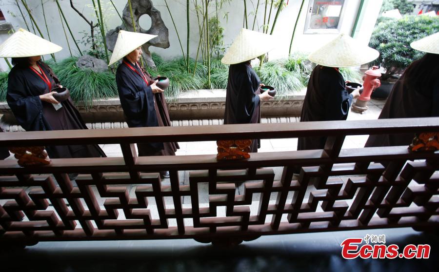 Buddhist devotees go in search of spiritual balance on retreat