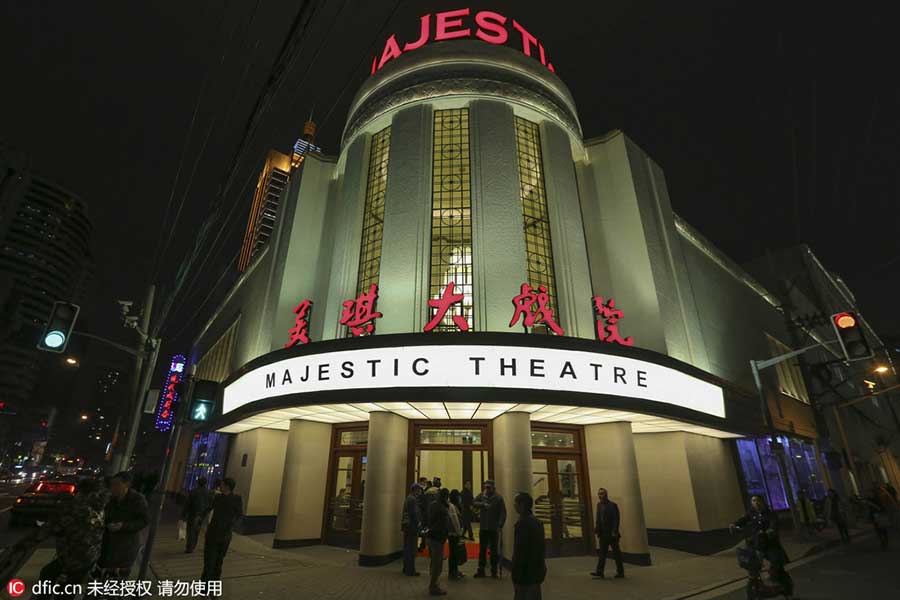 Historic Majestic Theatre reopens in Shanghai