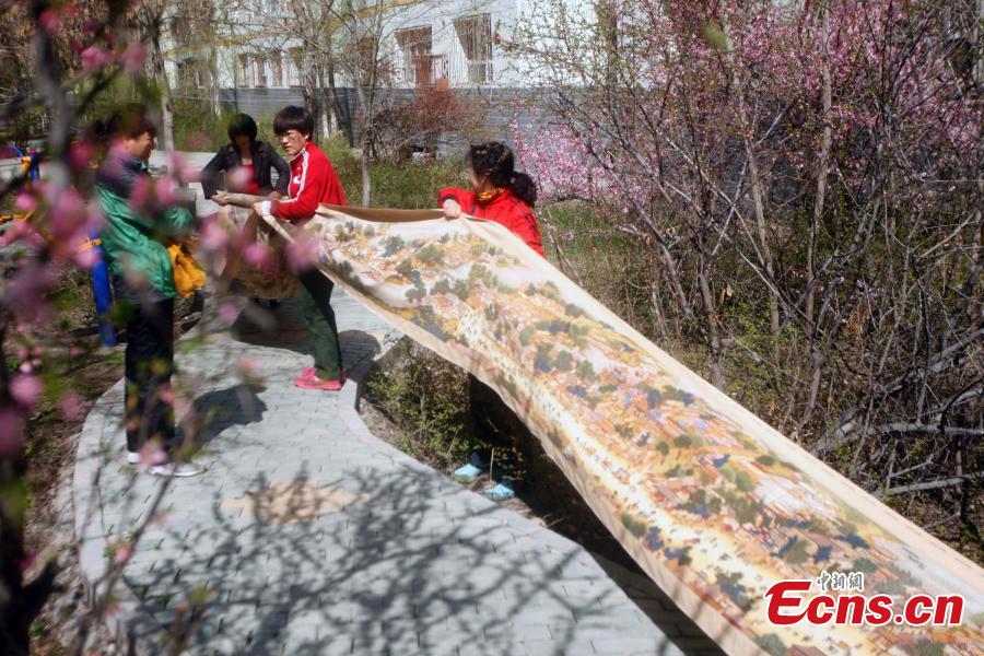 Four years, 10 million cross-stiches to reproduce famous painting