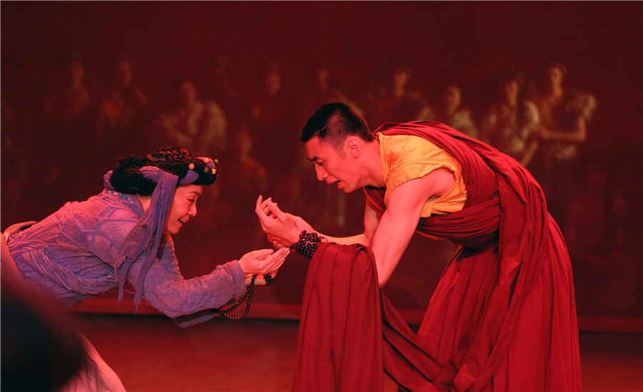 Dance drama 'Tsangyang Gyatso' relaunches at arts festival in Beijing