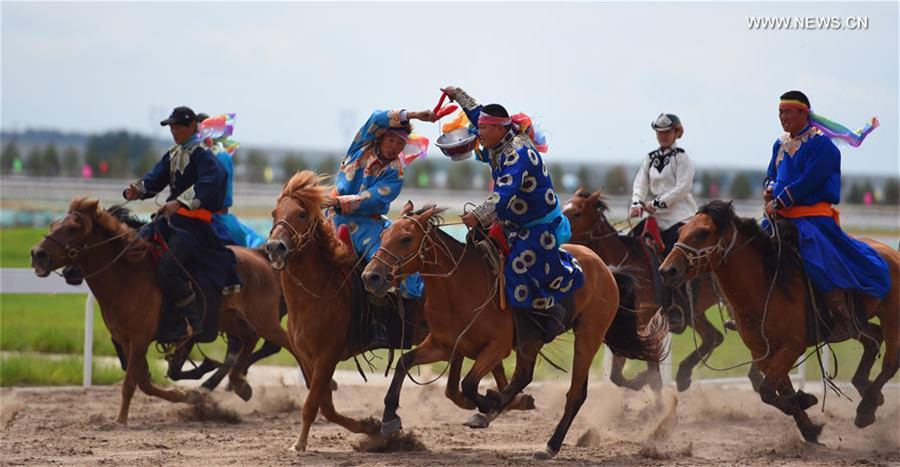Traditional Sebin festival held in North China's Inner Mongolia