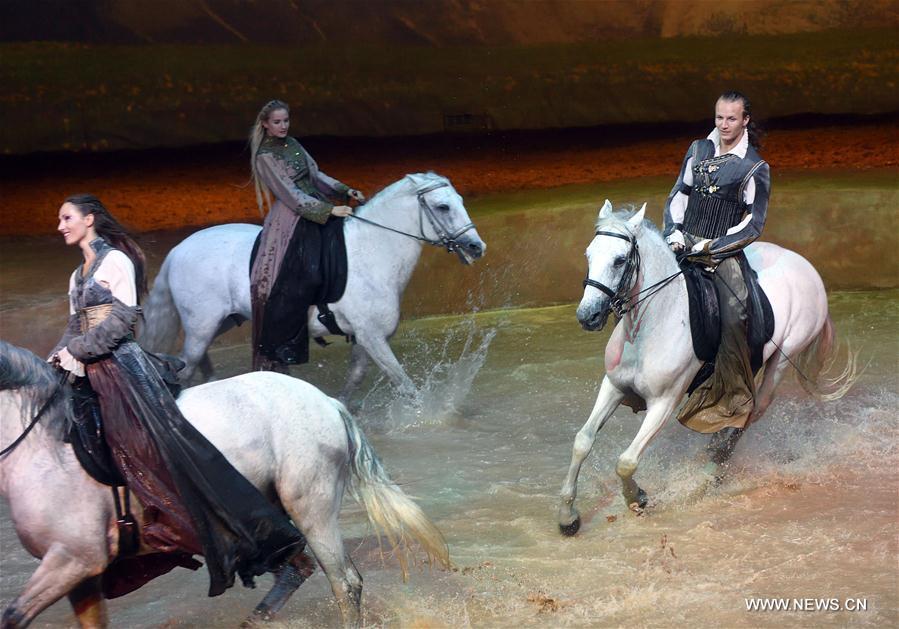 Cavalia show held in Beijing