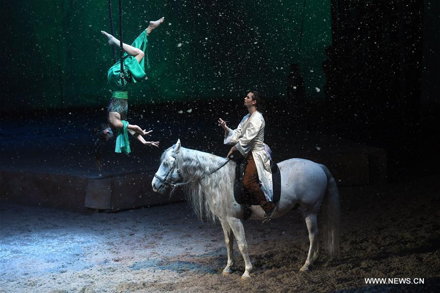 Cavalia show held in Beijing