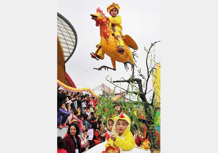 People in China hold various celebrations on day of 'Lichun'