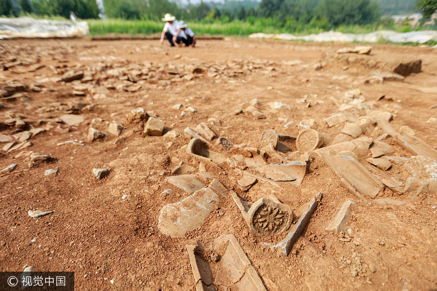 Cultural relics found during shantytown renovation in E China city