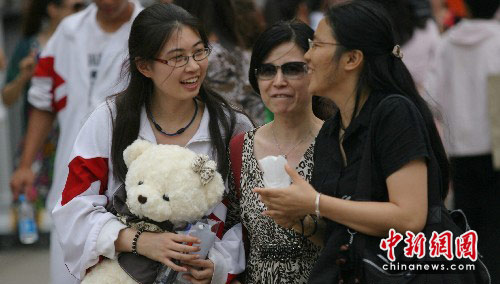 中國14個(gè)省區(qū)市高考結(jié)束(圖)