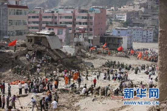 甘南州委書記：舟曲災區搶險救災面臨六項艱巨任務