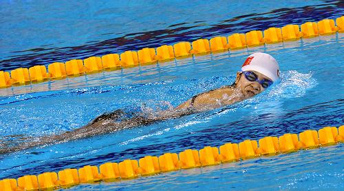 “無臂美人魚” 破女子S6級100米仰泳紀錄