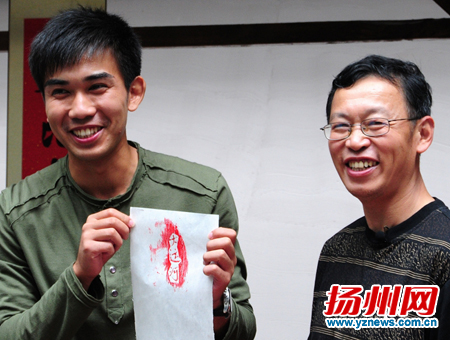 《京杭運河兩岸行》攝制組結束在揚州的拍攝