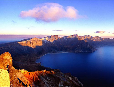 絕美的天池:長白山