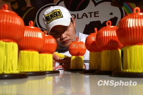 大開眼界！巧克力燈籠慶元宵