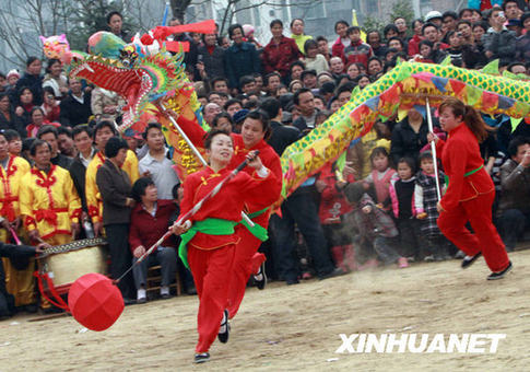 全國各地鬧新春 迎元宵