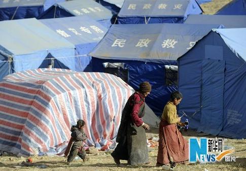 玉樹救災取得階段性成果