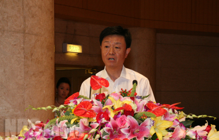 張為民出席紀念“7·11”世界人口日暨人口計生陽光統計行動啟動儀式并致辭（圖）