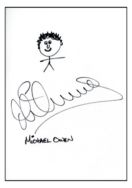 英超群星慈善自畫(huà)像