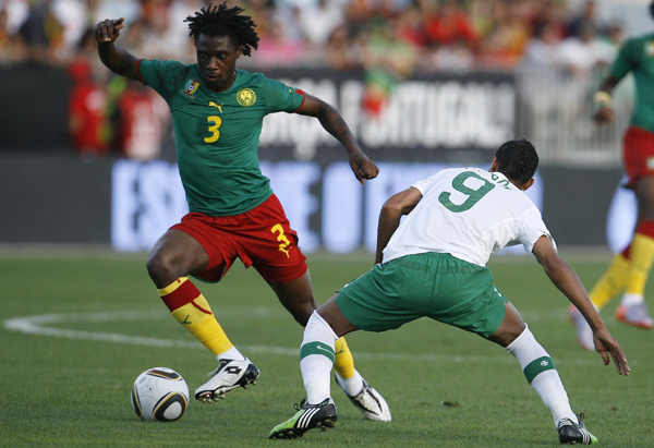 熱身賽：埃托奧染紅C羅助攻納尼 葡萄牙3:1喀麥隆