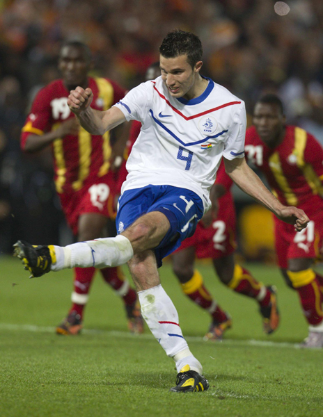 熱身賽：范德法特傳射造點球 荷蘭主場4:1大勝加納