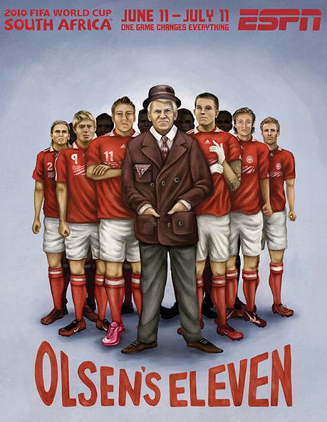 世界杯32強(qiáng)手繪海報(bào)