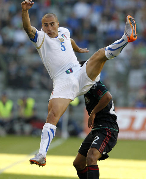 熱身賽：藍(lán)衣軍團(tuán)后防漏勺 墨西哥2:1意大利