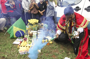 “施法”世界杯 南非巫師有“靈藥”