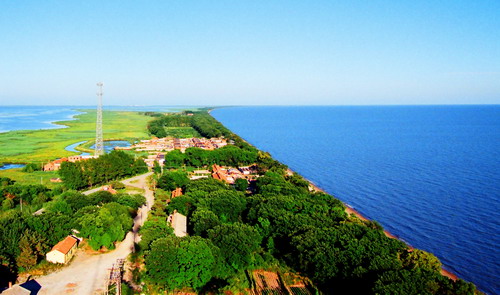 龍江行采訪團走進興凱湖