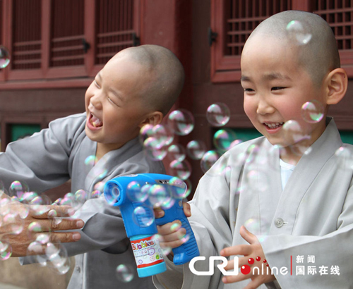 韓國童僧歡慶兒童節(jié)
