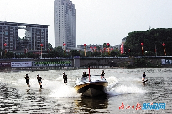6月2日下午:中澳滑水隊試水甜城湖