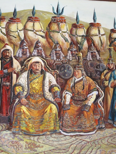 網絡媒體看內蒙古活動走進科爾沁博物館。