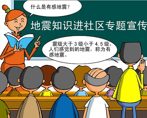 閱覽防震減災(zāi)漫畫 輕松學(xué)會防震知識