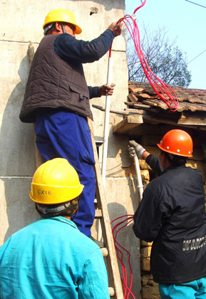 安徽太湖電網升級 溫暖農民心