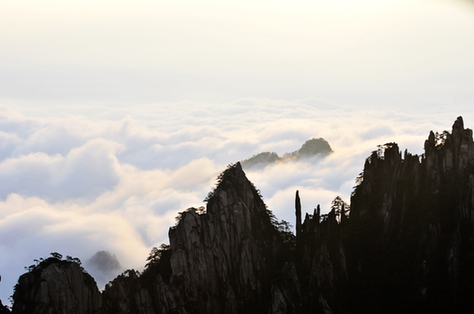 雨后黃山 “五·一”別樣美