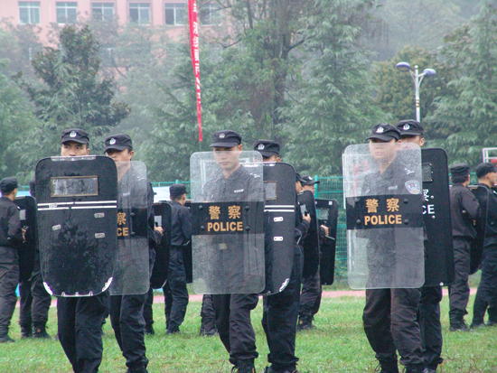 貴州省舉行全省縣級公安局長技能大比武