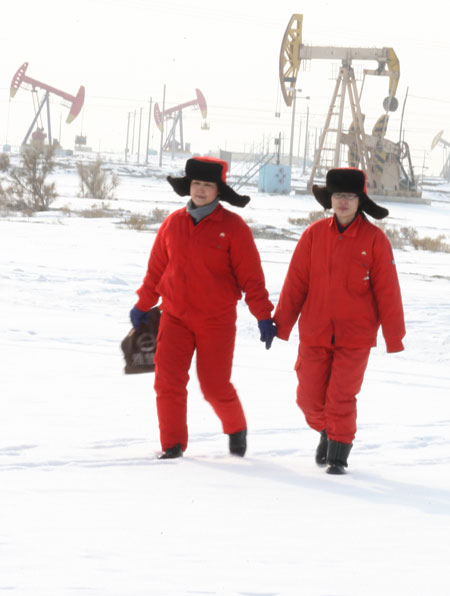 克拉瑪依油田:長假結束 生產正忙