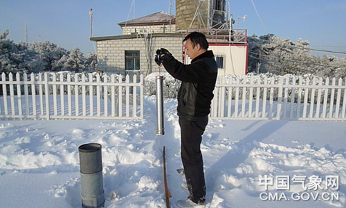 新春走基層 艱苦值守 快樂工作 廬山氣象局走訪見聞